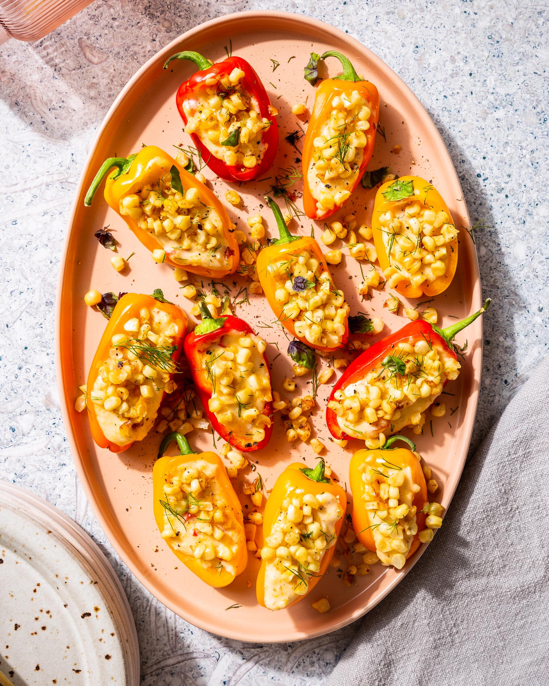 Pimento Cheese-Stuffed Peppers