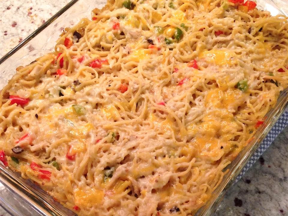 Chicken Spaghetti Casserole