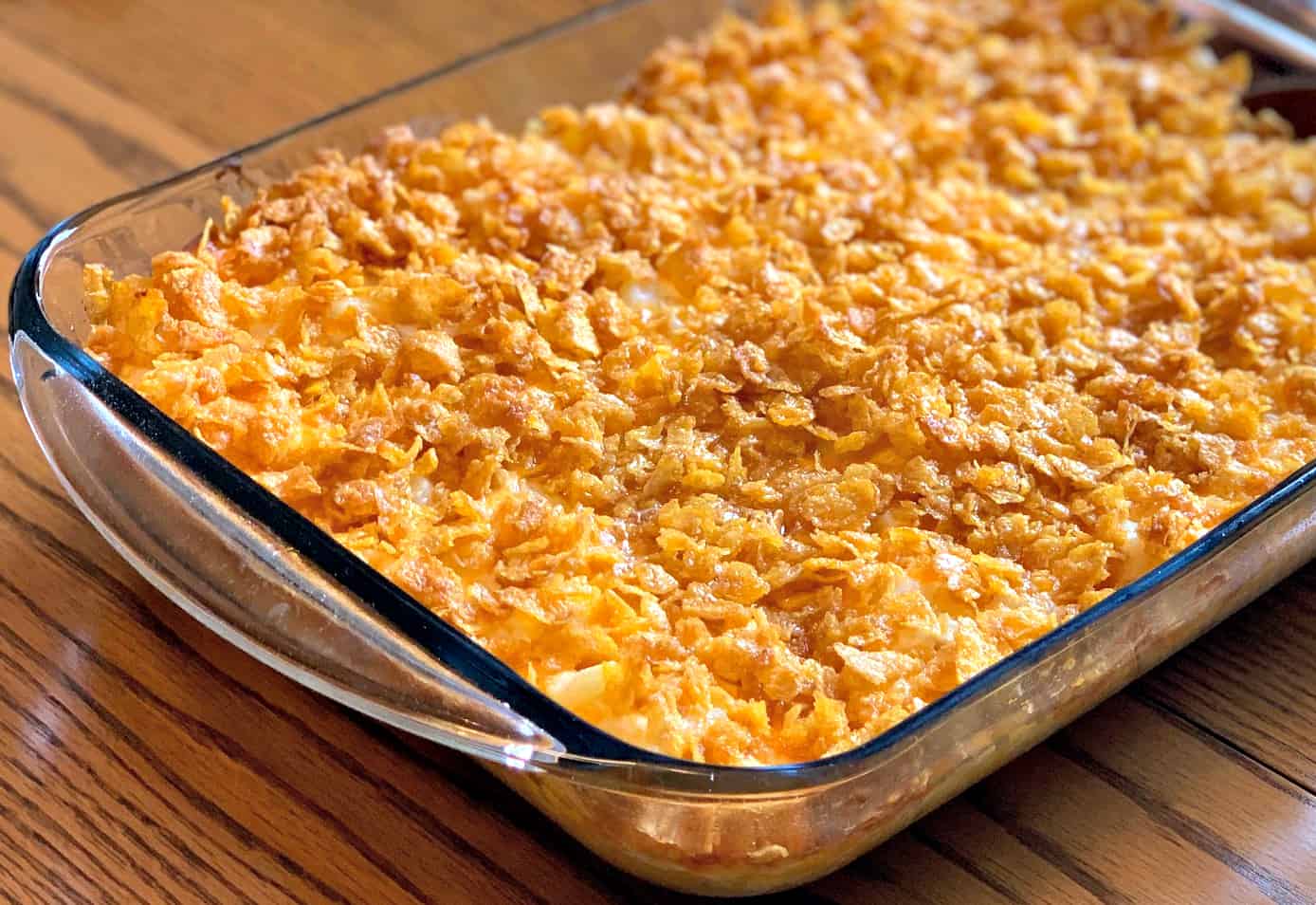 Funeral Potatoes with Cornflakes