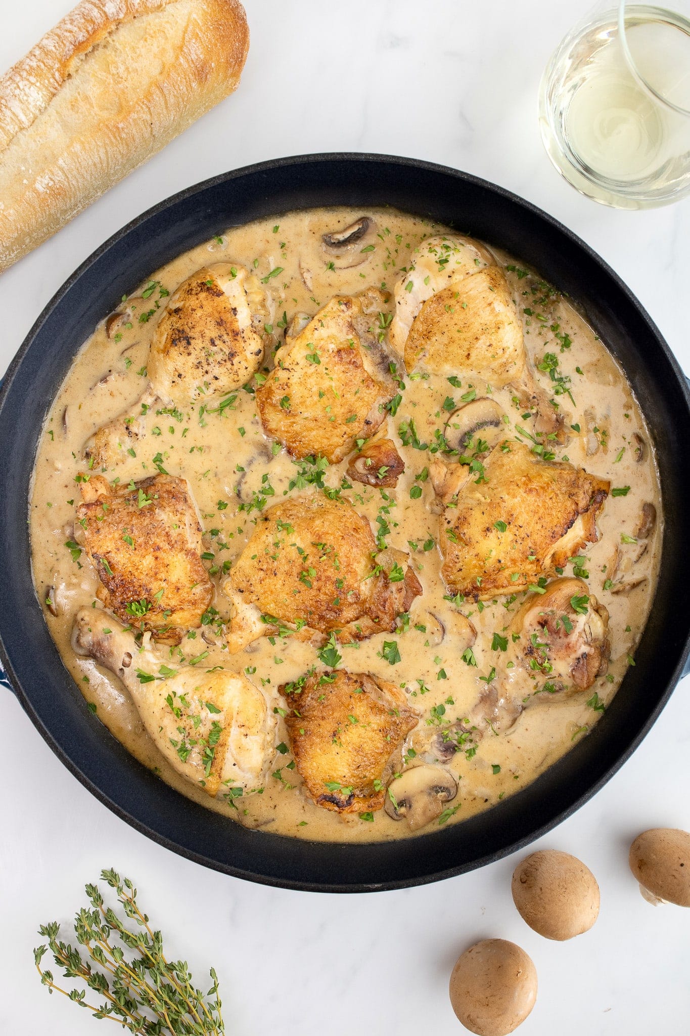 Easy Chicken Fricassee