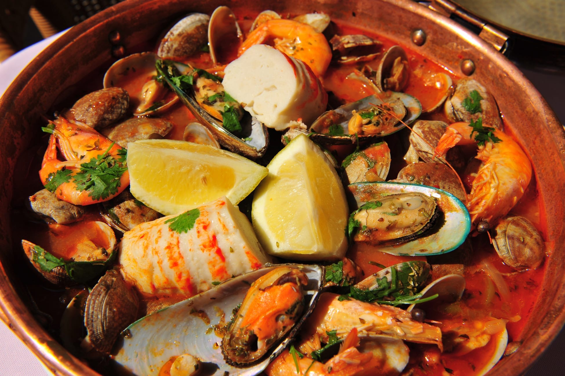 Portuguese Seafood Cataplana