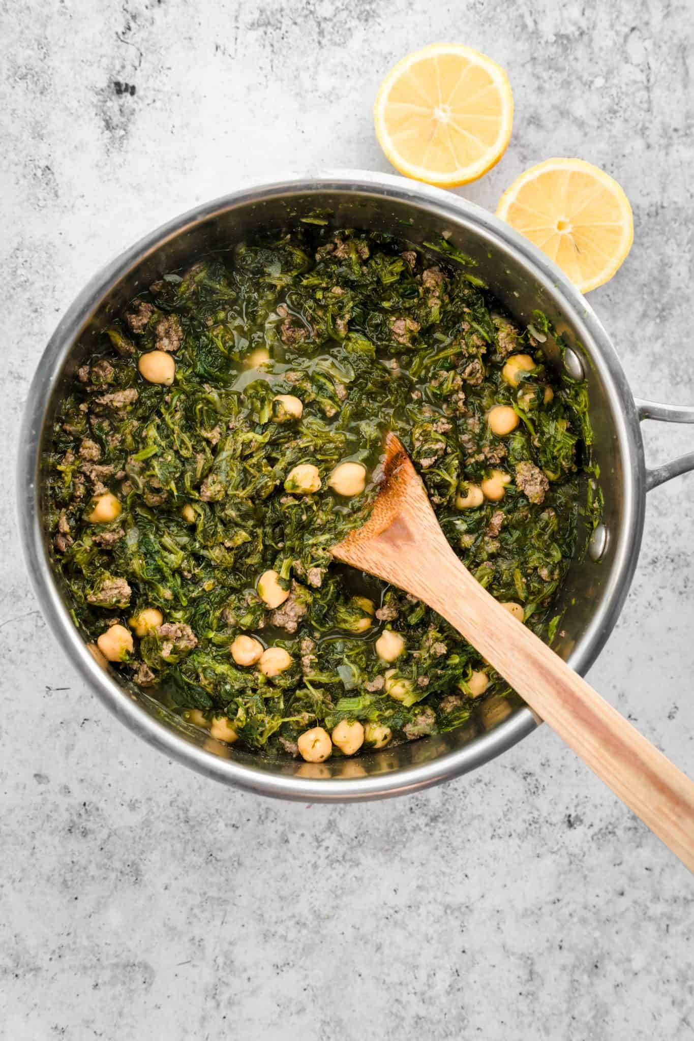 Lebanese Spinach Stew