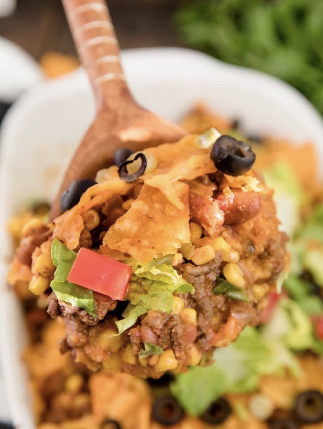 Dorito Taco Salad Casserole