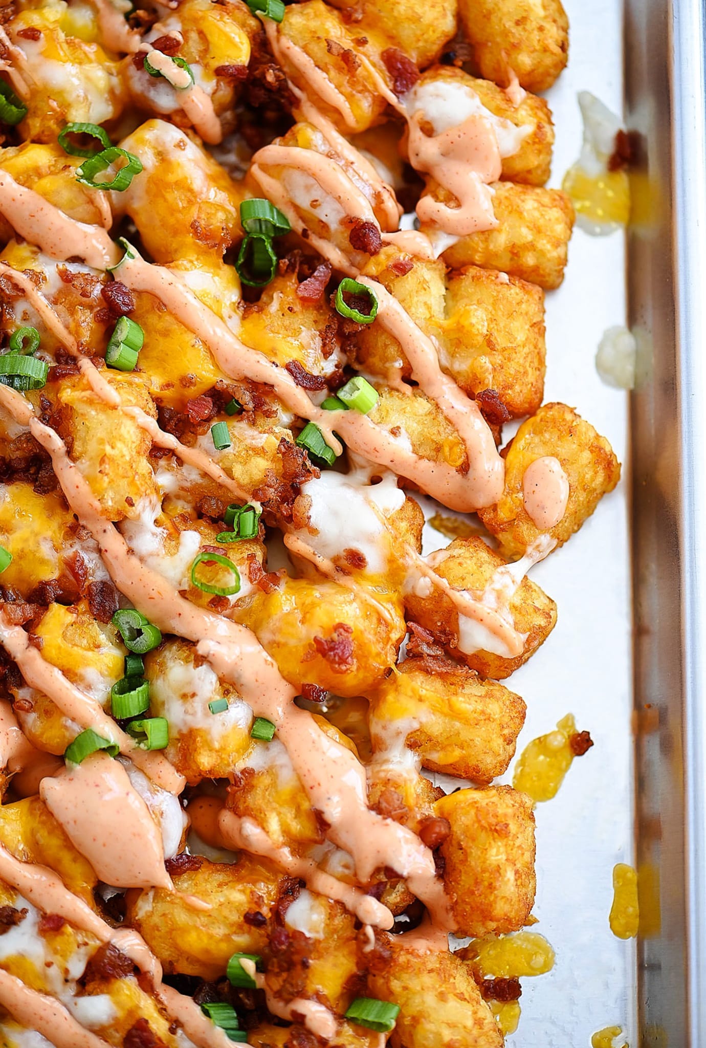 Loaded Tater Tot Nachos