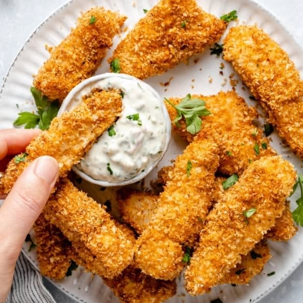Homemade Baked Fish Sticks