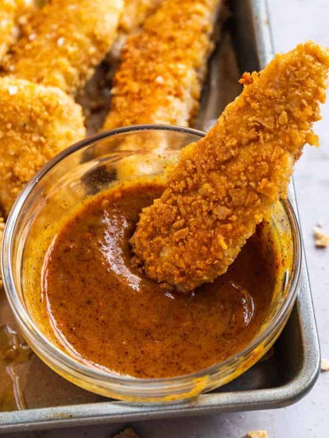 Saltine Crusted Chicken Tenders