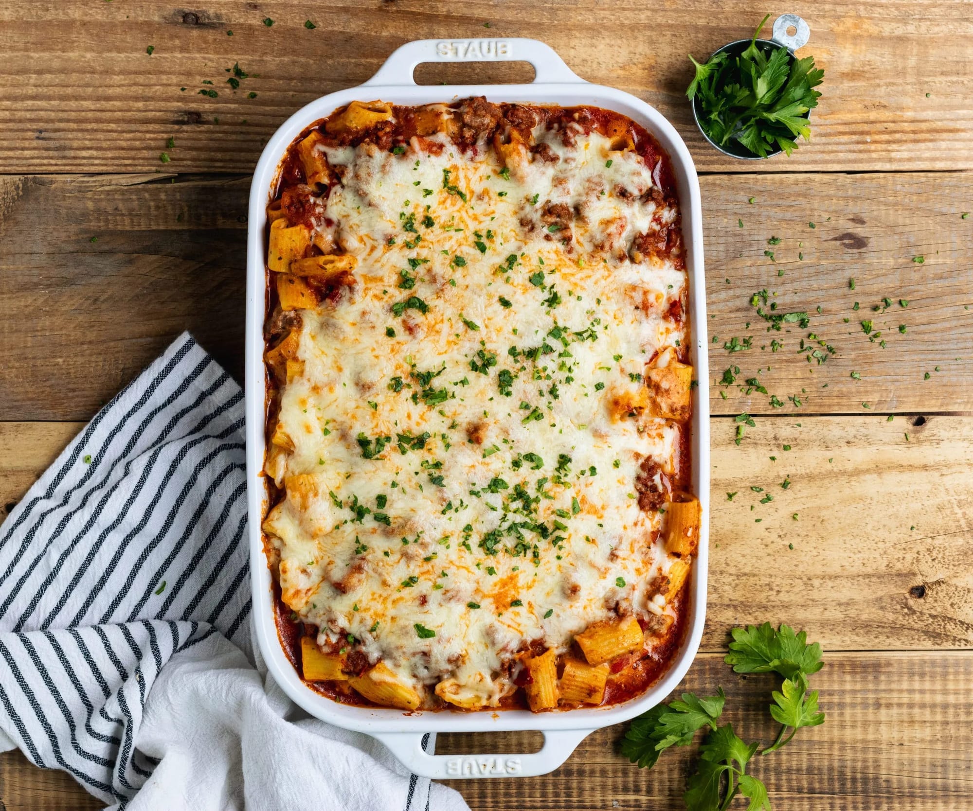 Sundried Tomato Baked Ziti