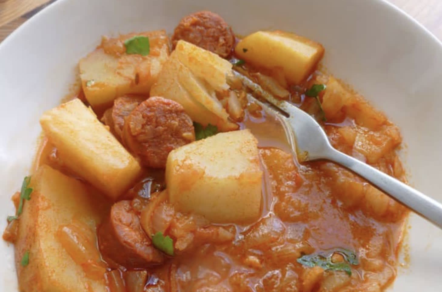 Hungarian Potato Paprika Recipe (Paprikás Krumpli)