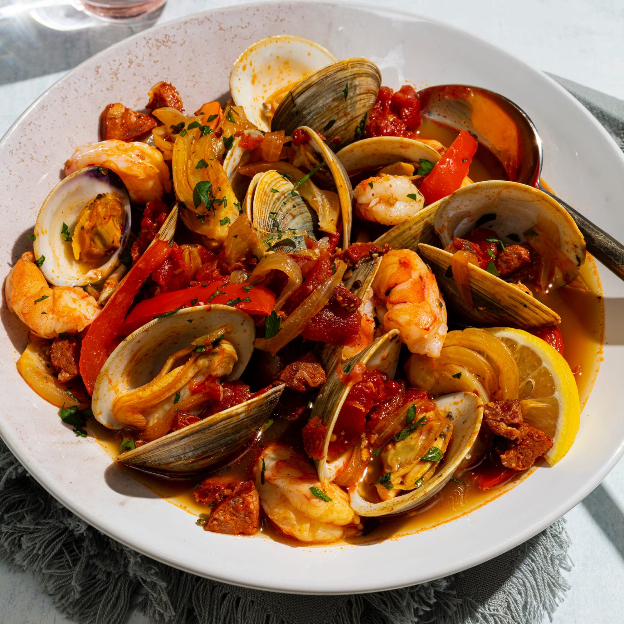 Portuguese Seafood Cataplana