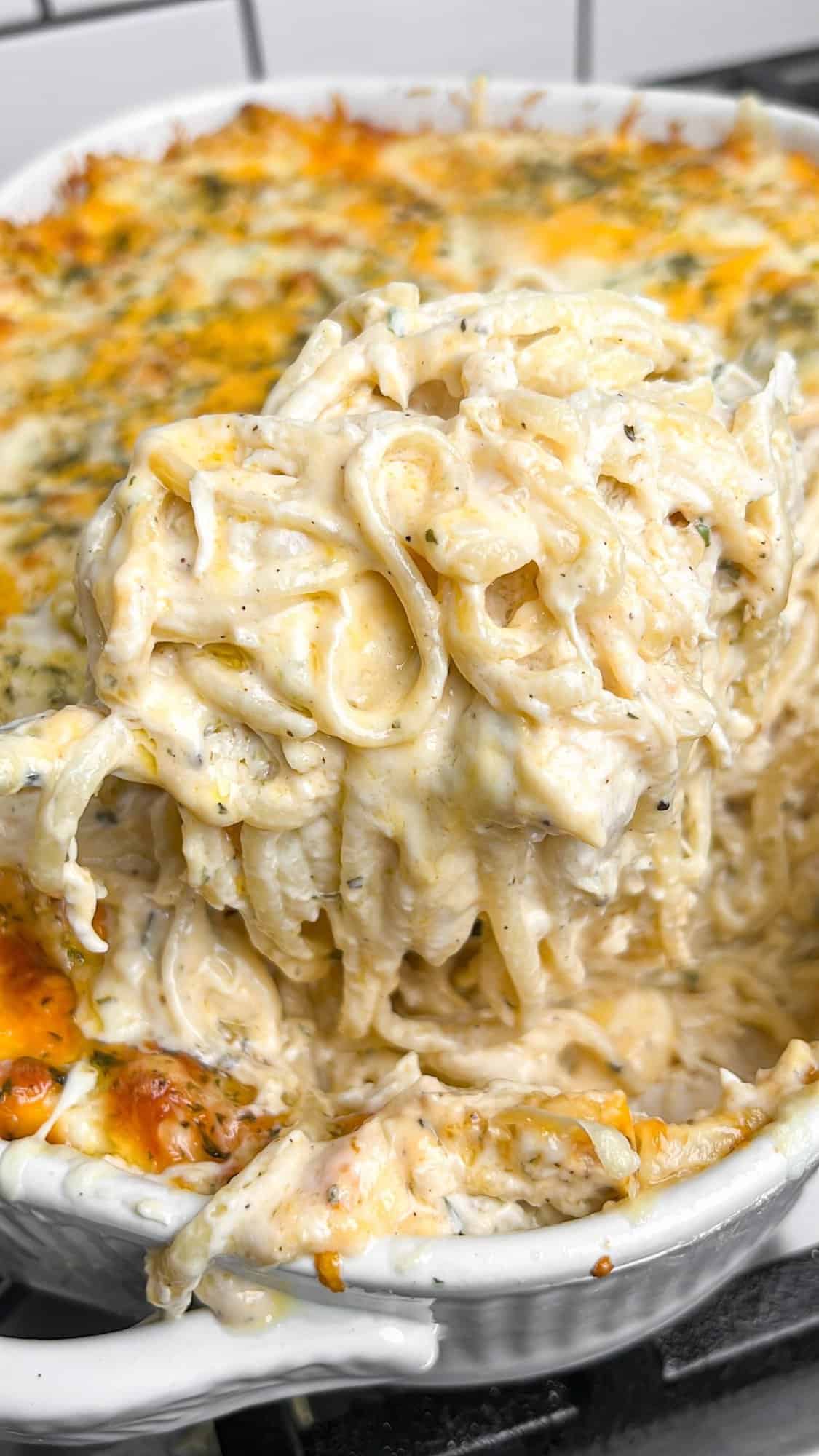 Cheesy Chicken Tetrazzini