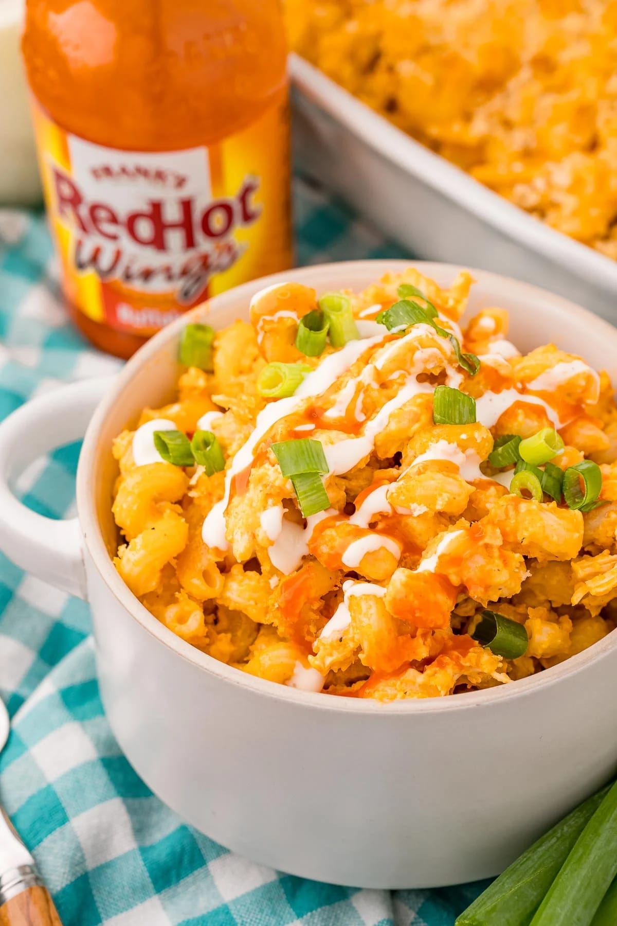 Buffalo Chicken Mac ‘n’ Cheese