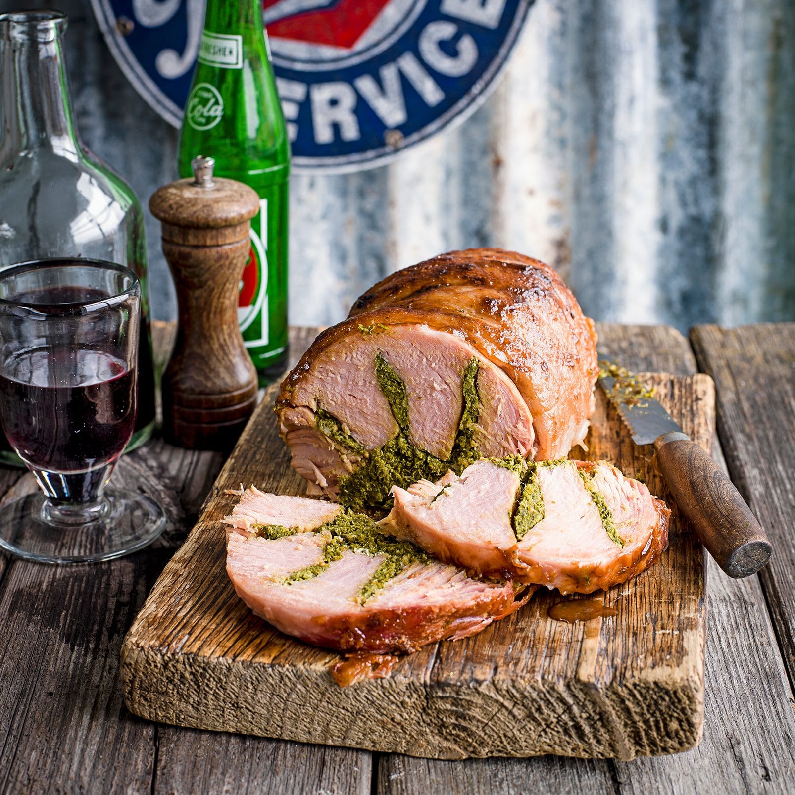 maryland stuffed ham recipe