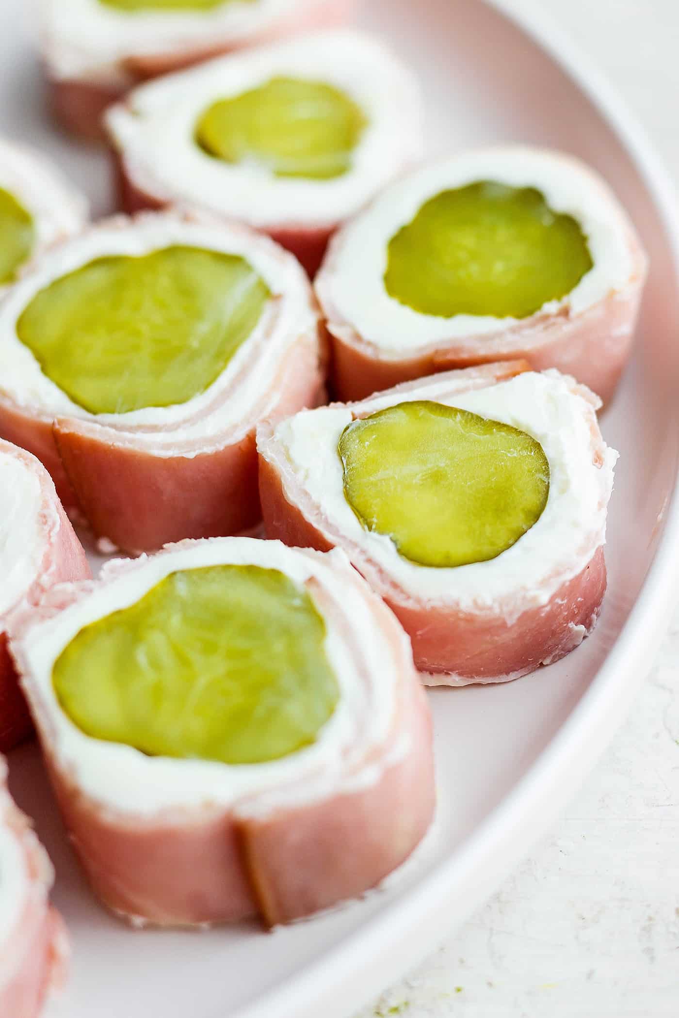 Ham and Pickle Roll Ups