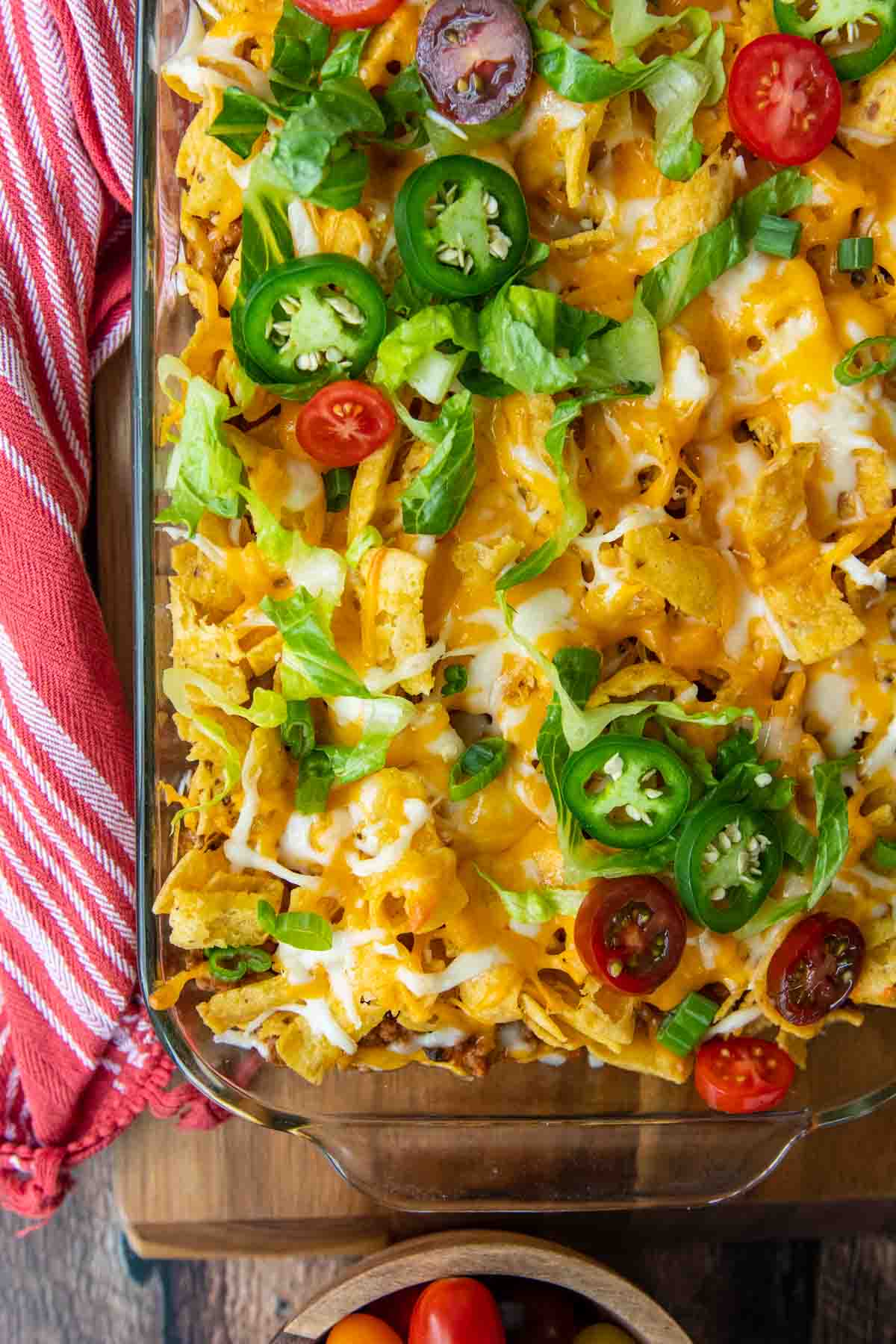 Walking Taco Casserole