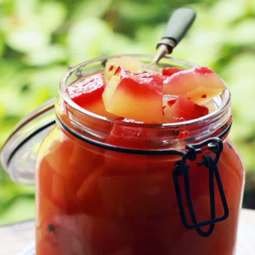 Watermelon Rind Pickles