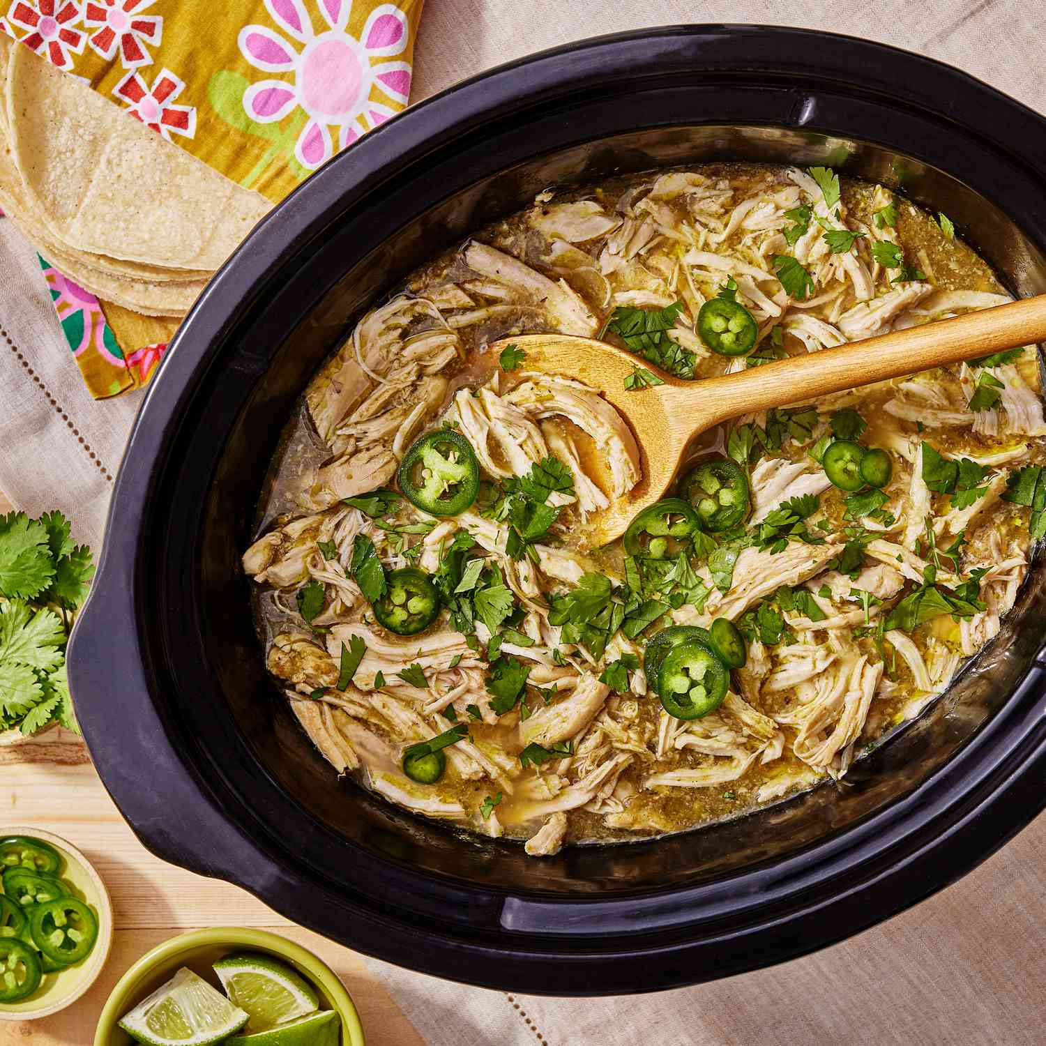 Slow Cooker Salsa Verde Chicken