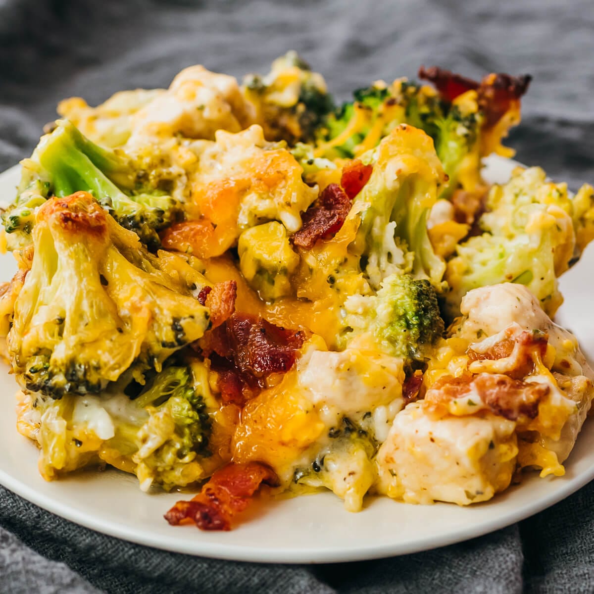 Chicken Bacon Ranch Casserole