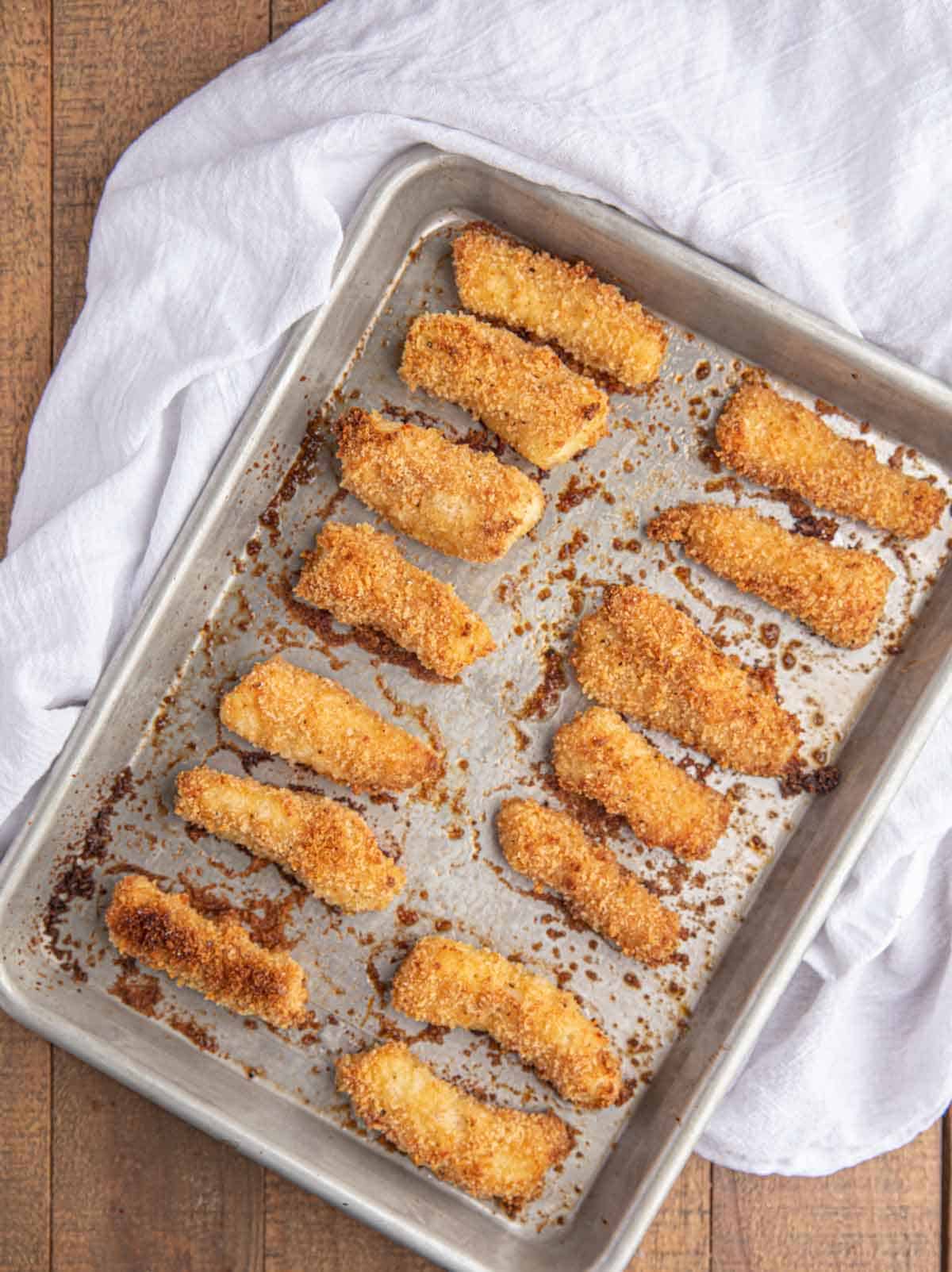 Homemade Baked Fish Sticks