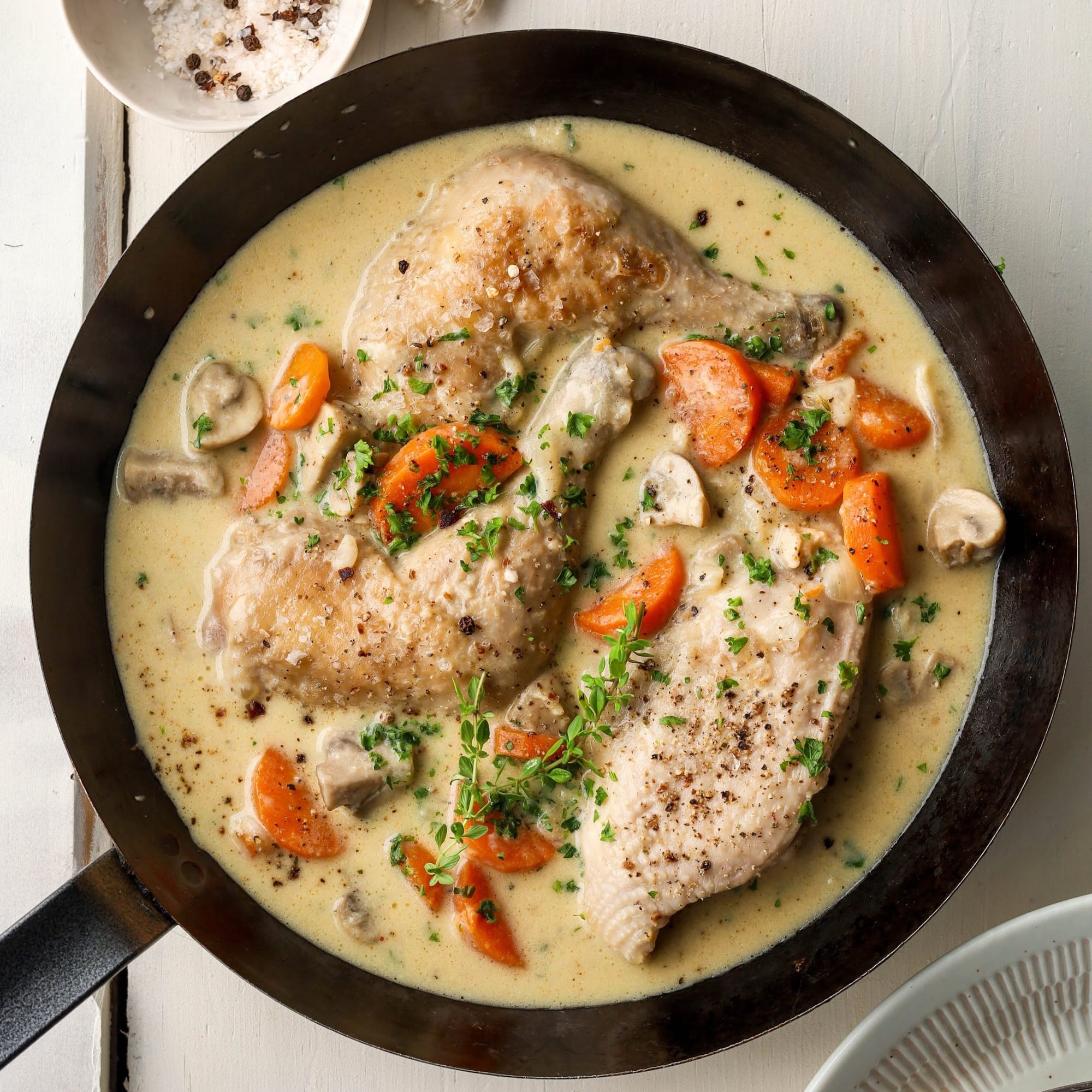 Easy Chicken Fricassee