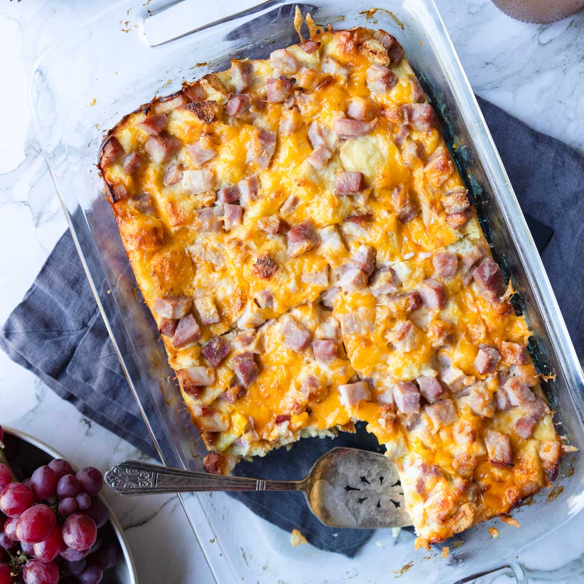 Ham & Egg Breakfast Casserole