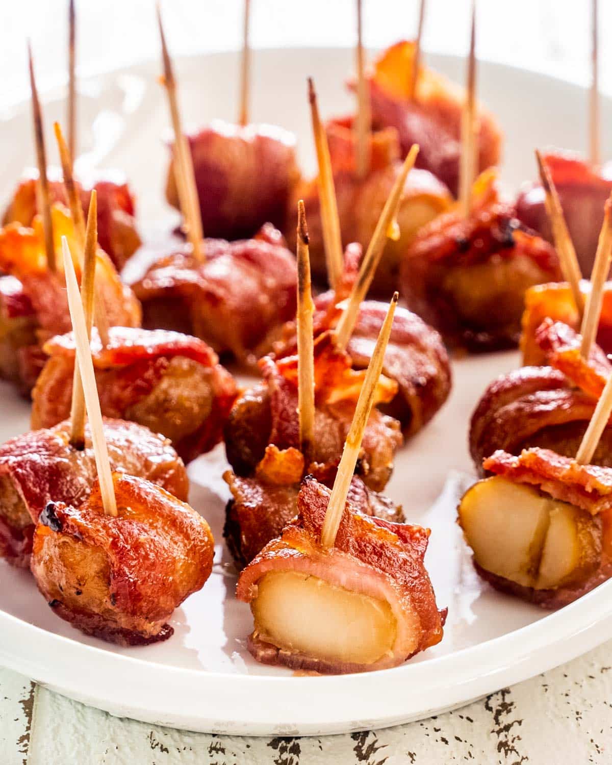 Bacon-Wrapped Water Chestnuts