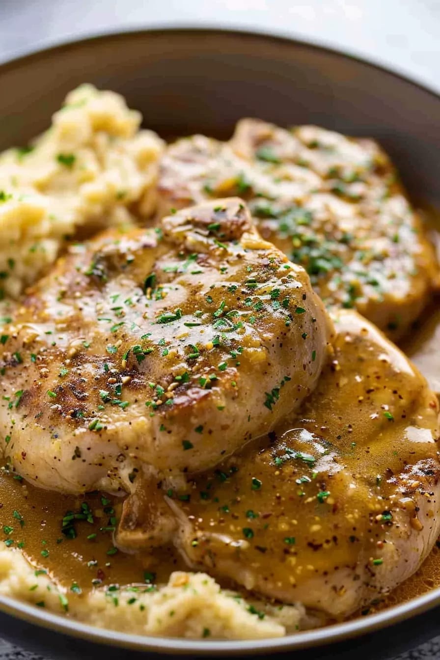 Creamy Ranch Pork Chops