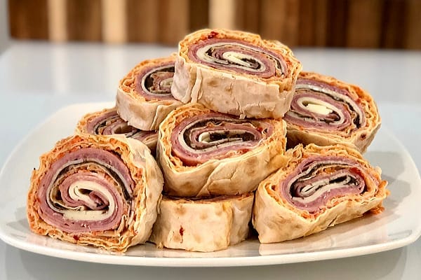 Muffuletta Pinwheels
