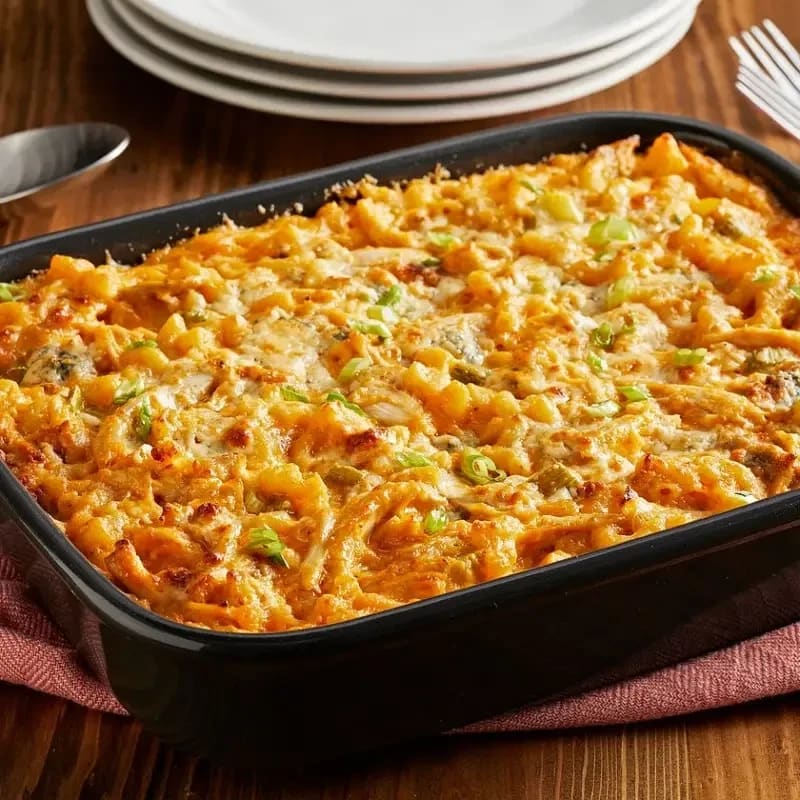Buffalo Chicken Mac ‘n’ Cheese