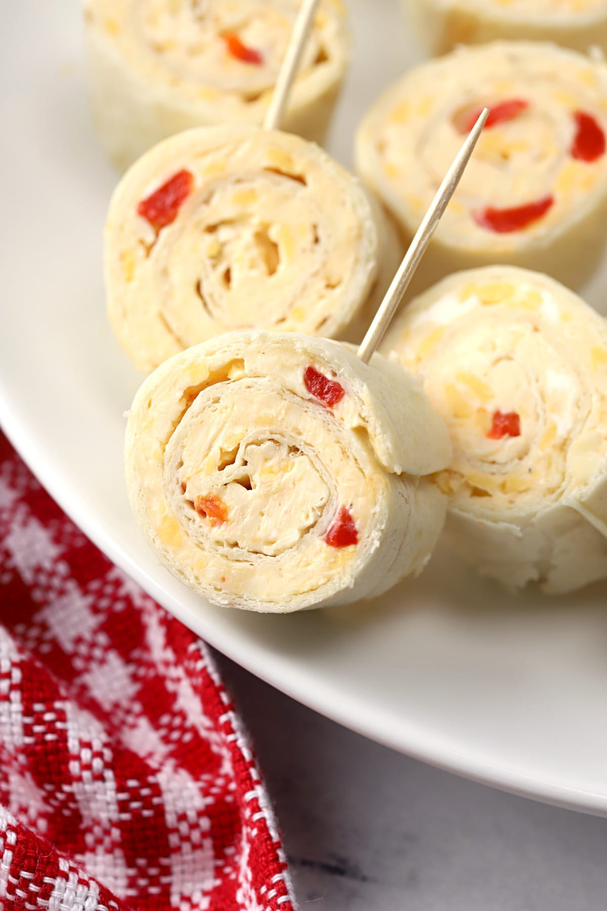 Pimento Cheese Pinwheels