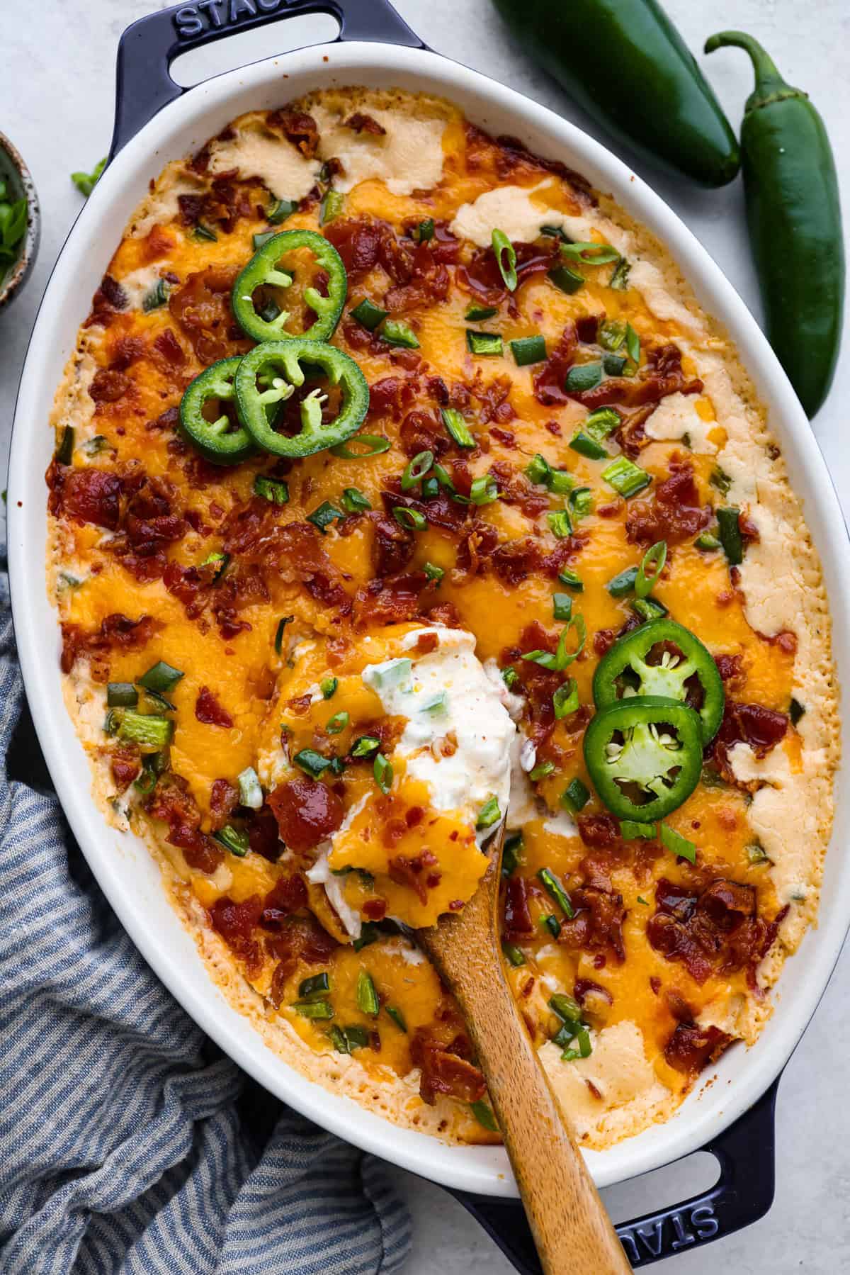 Jalapeño Popper Chicken Casserole