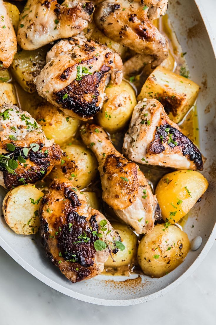 Greek Chicken and Potatoes