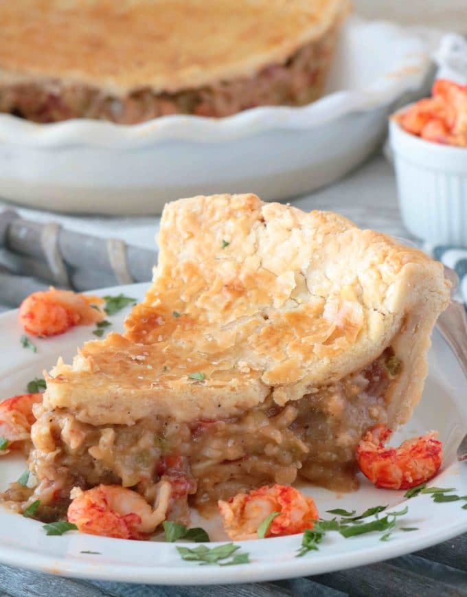 Creole Crawfish Pie