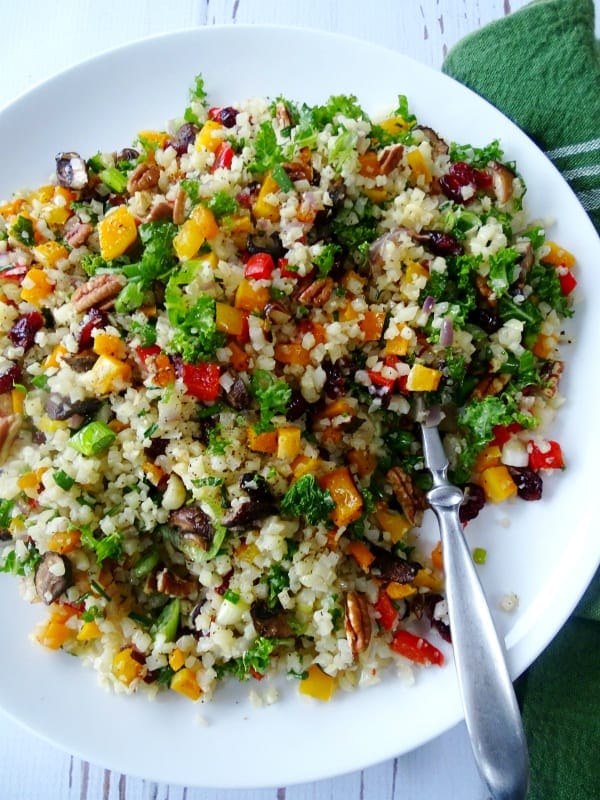 Cauliflower Rice Pilaf