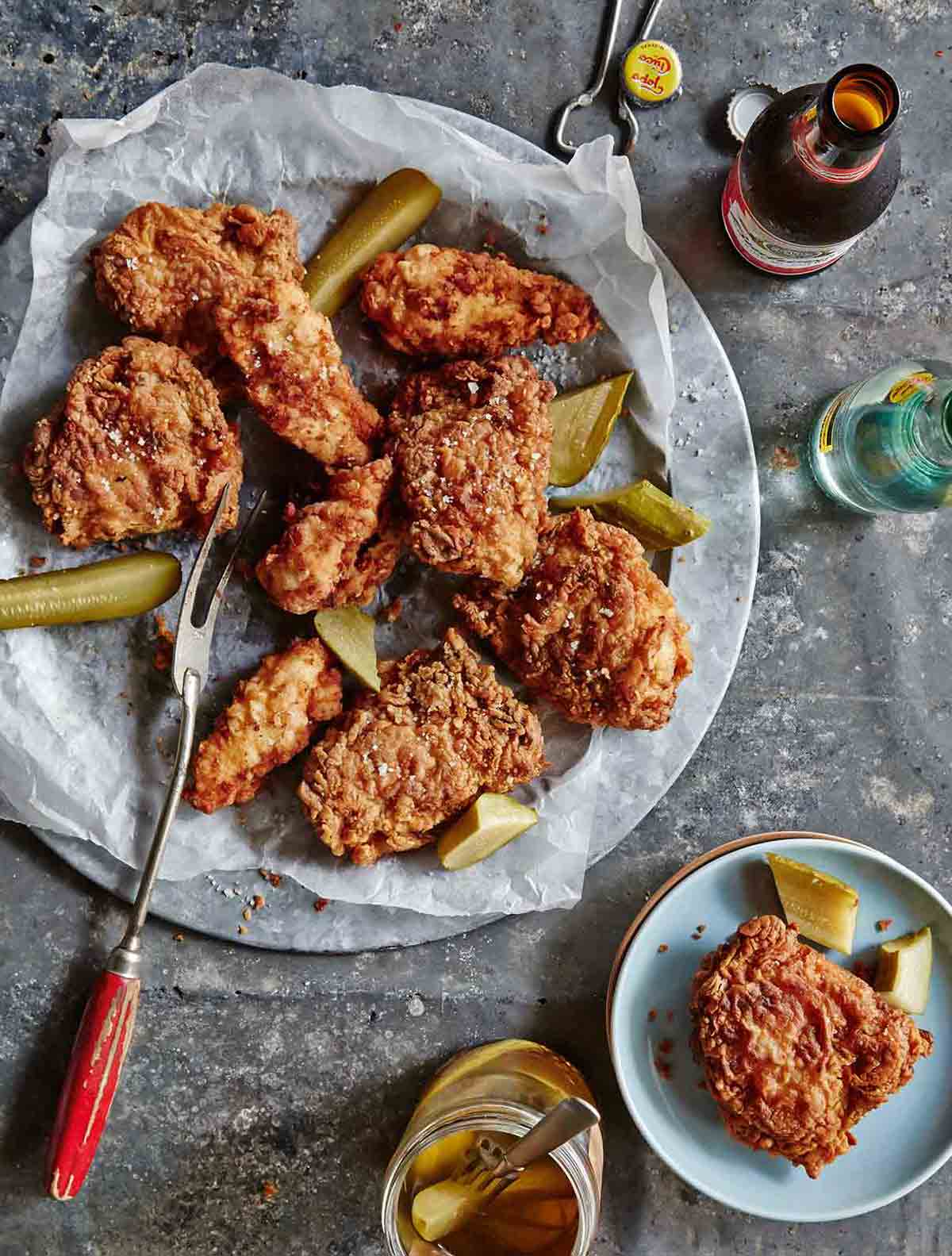 Pickle Brined Fried Chicken