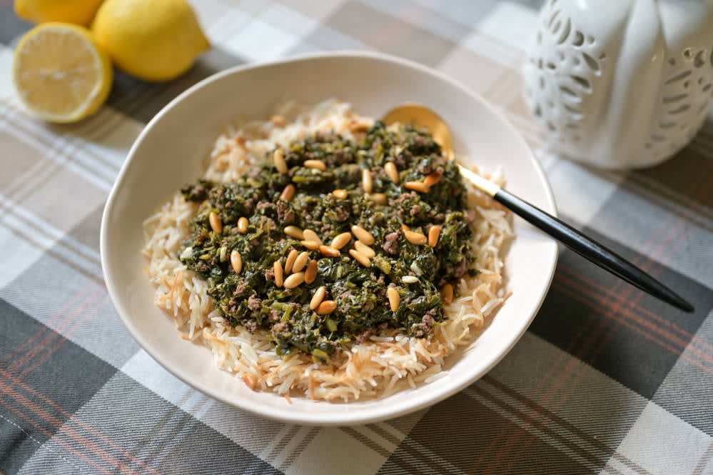 Lebanese Spinach Stew