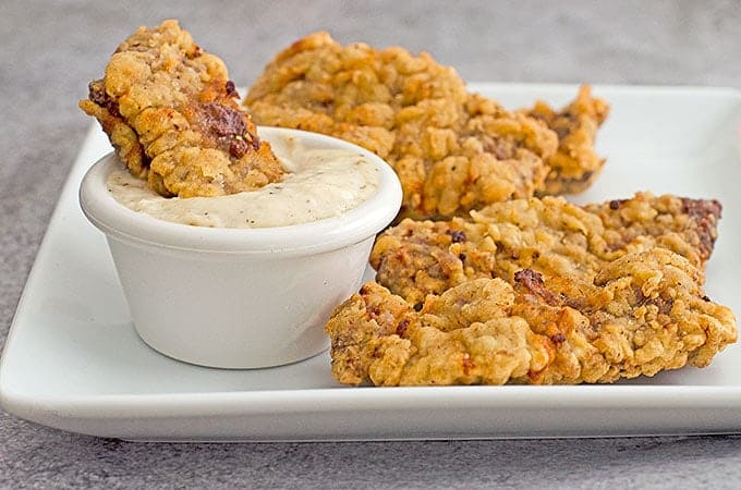 Classic Chicken Fried Steak Fingers
