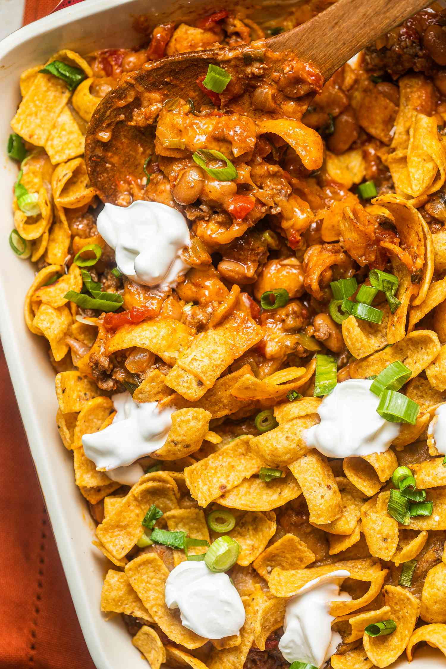 Walking Taco Casserole