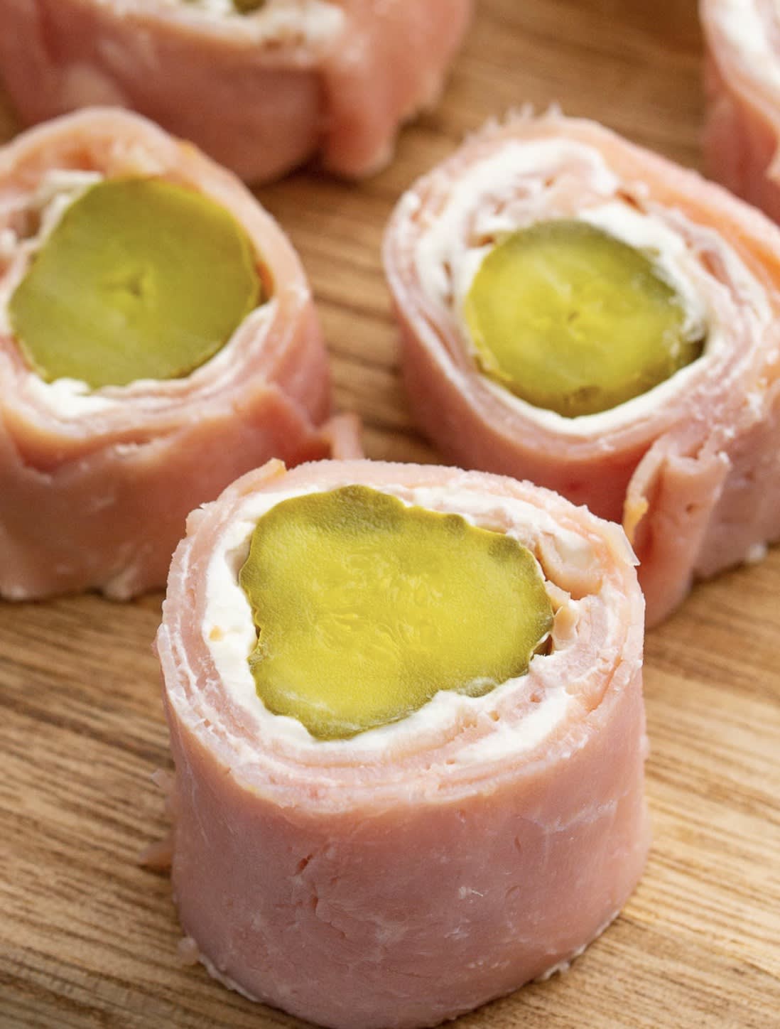 Ham and Pickle Roll Ups