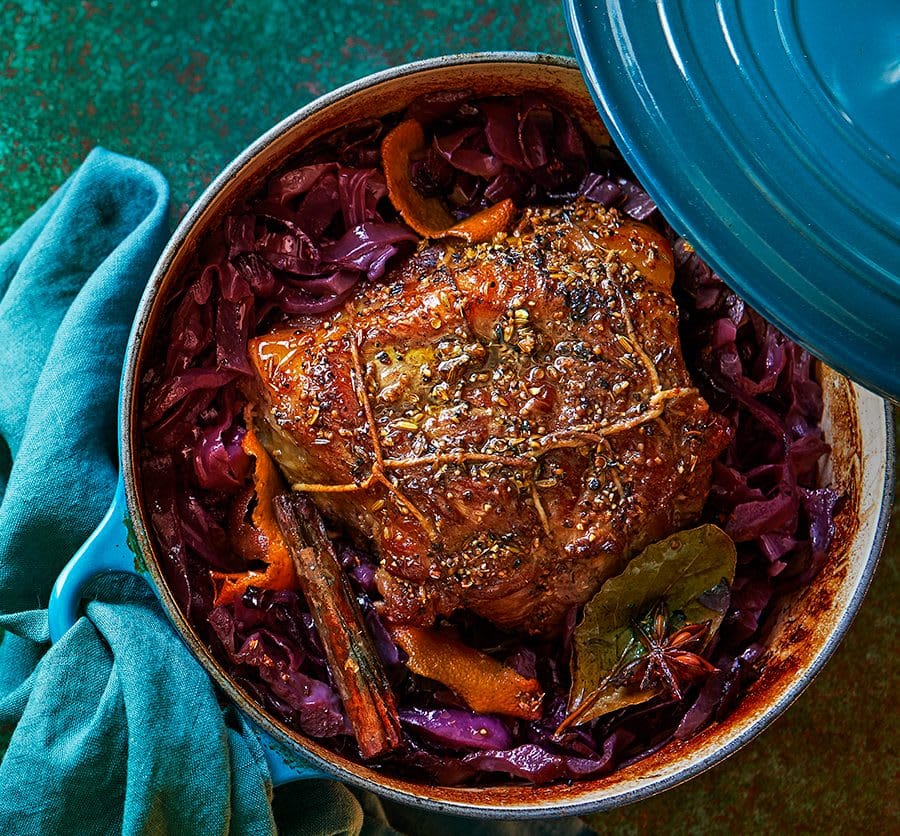Apple Cider Braised Pork Shoulder