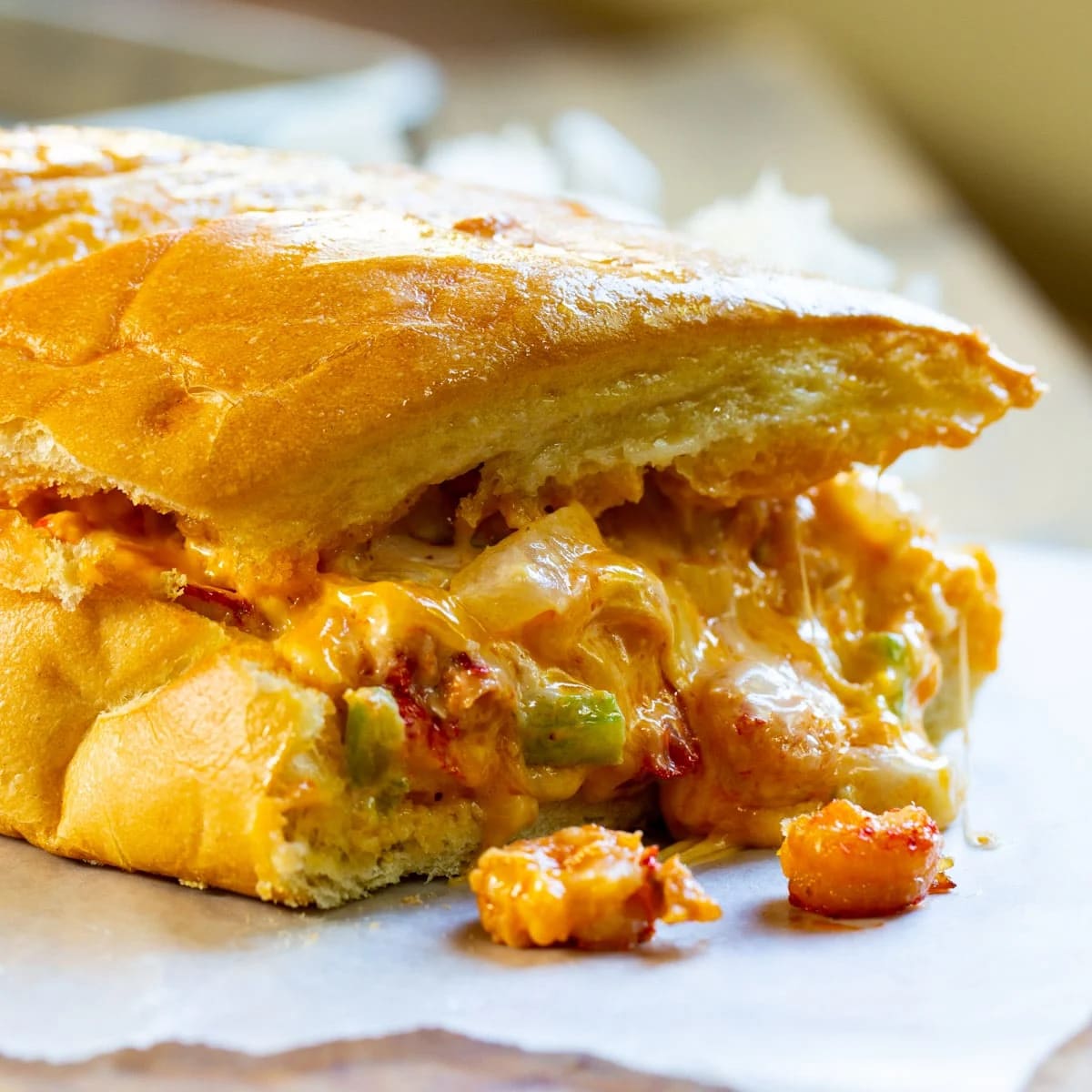 Louisiana Crawfish Bread