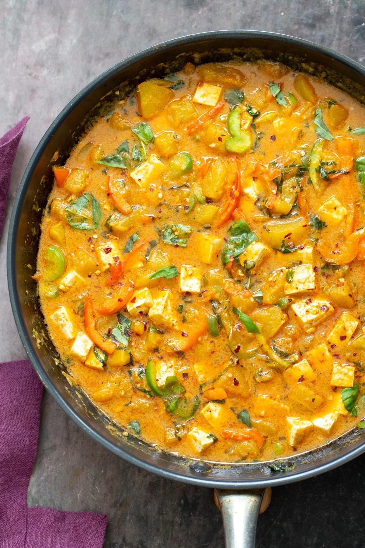Thai Pumpkin Curry with Tofu