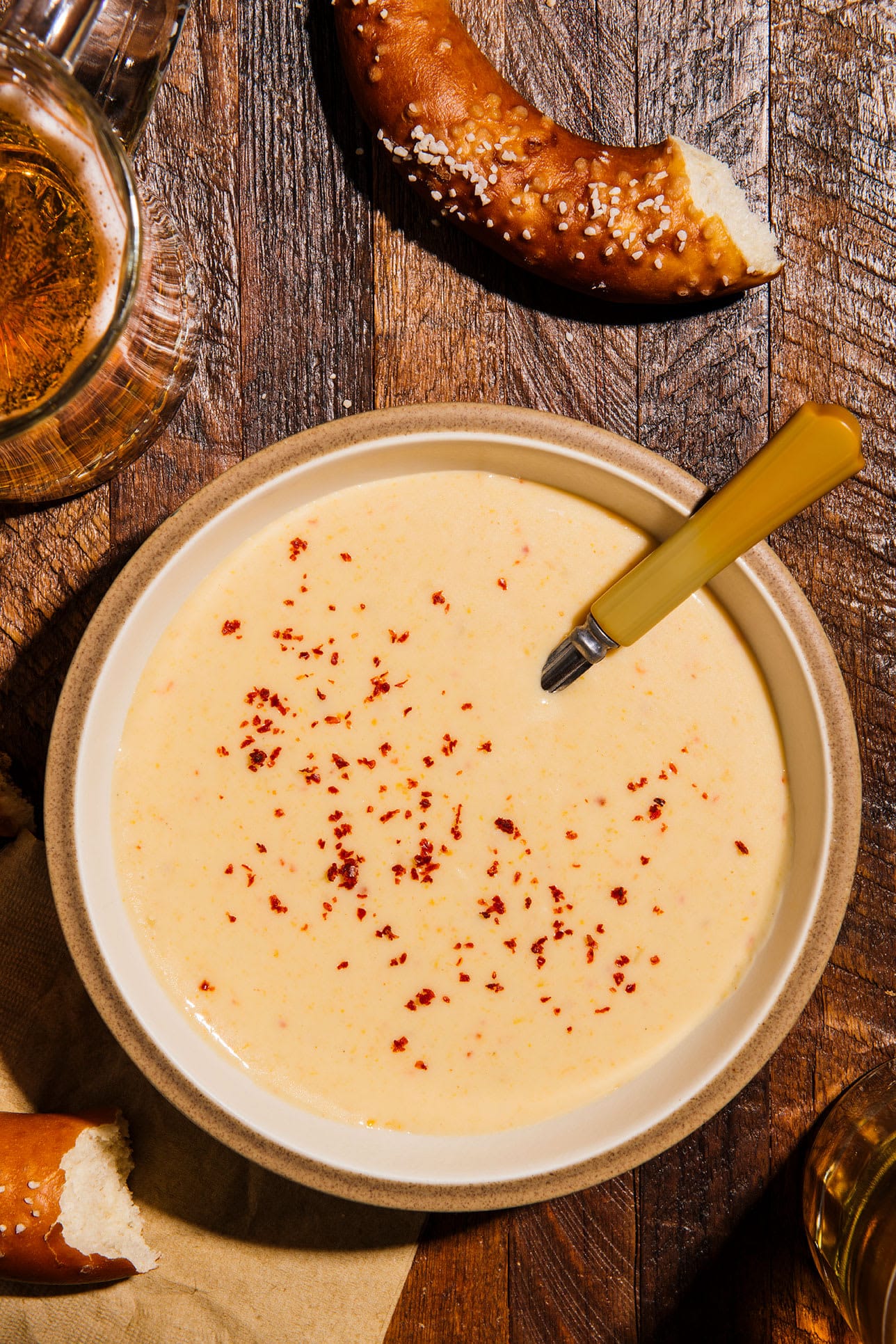Cheddar Ale Soup