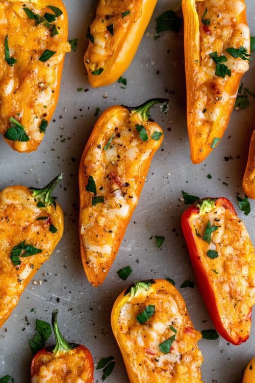 Pimento Cheese-Stuffed Peppers