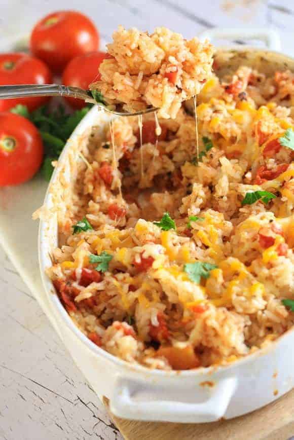 Spanish Rice Bake