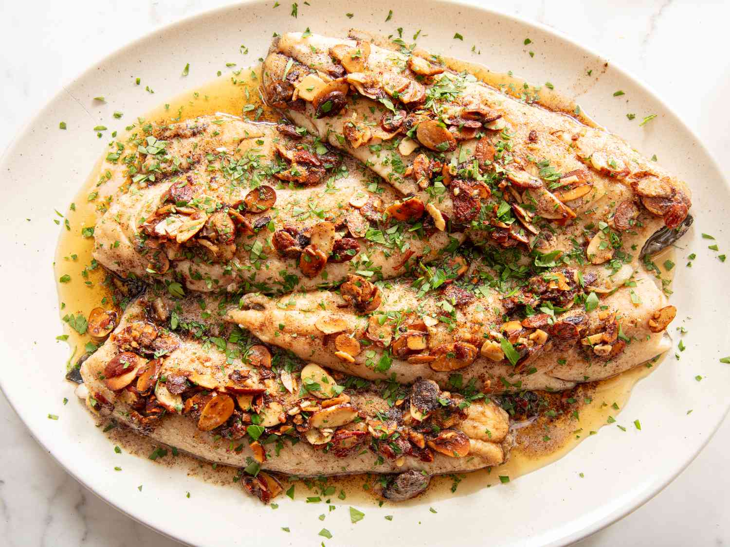 Rainbow Trout Almondine