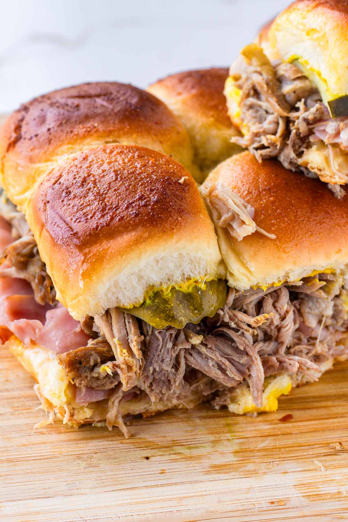 Cuban Sliders with Mojo Pork