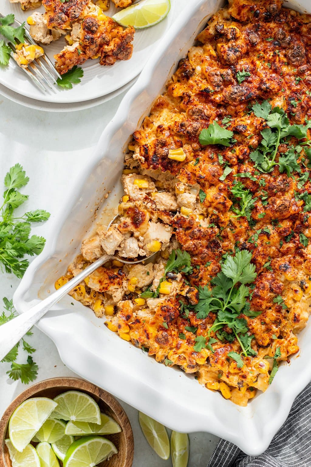 Mexican Street Corn Casserole