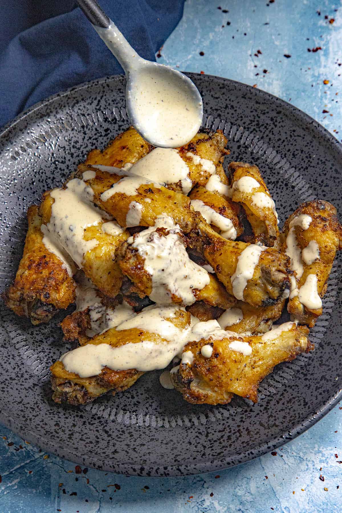 Alabama White Sauce Chicken Wings