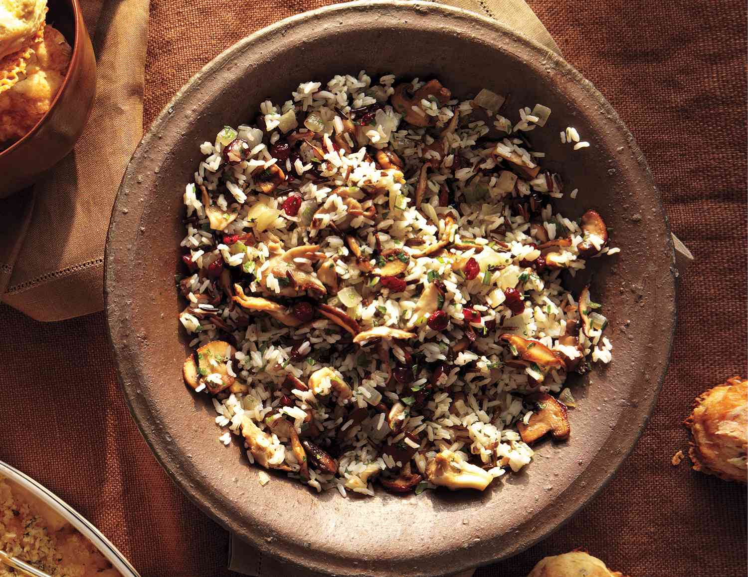 Wild Rice and Mushroom Pilaf