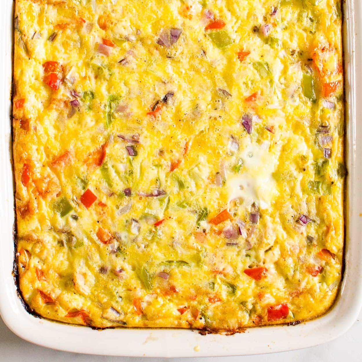 Healthy Egg Casserole (Egg Bake)